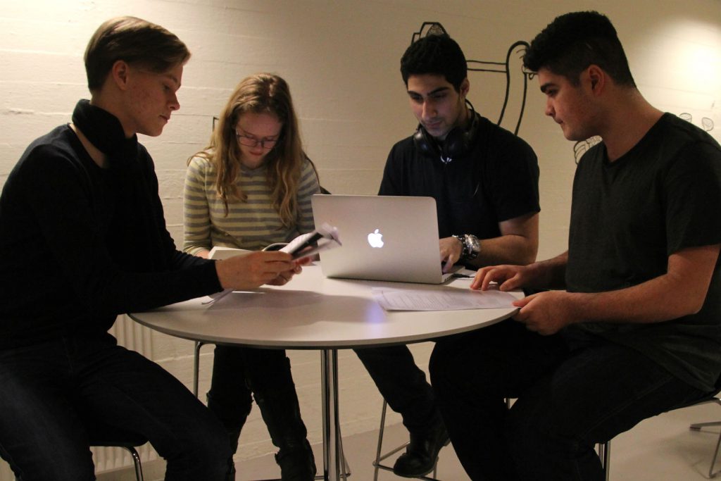 Allan, Horaman, Nikolaj og Charlotte går alle på Center-10